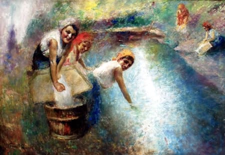 Antonio Pagnotta — Lavandaie